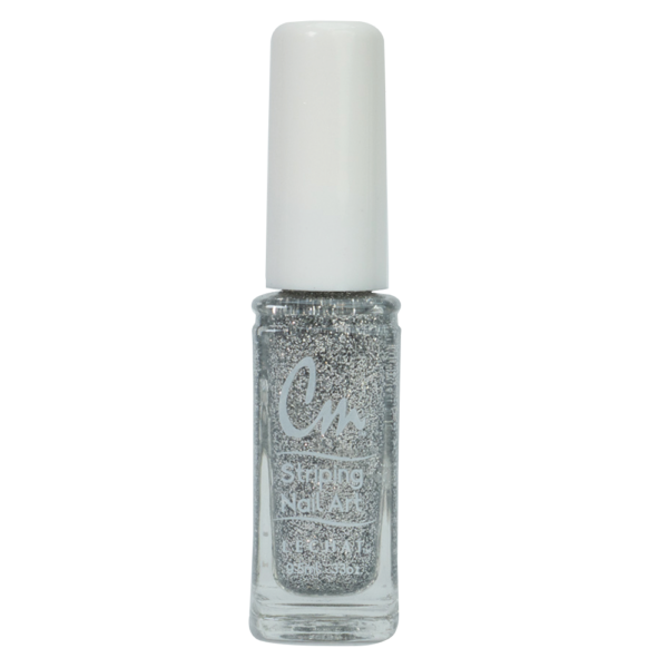 Nail Art - CM29 - Silver Glitter